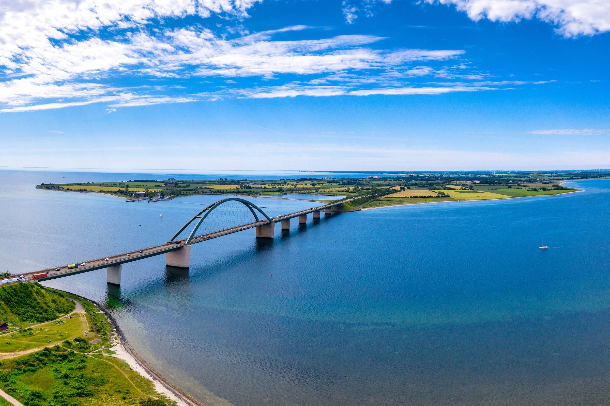 Autobahn A1 Richtung Fehmarn