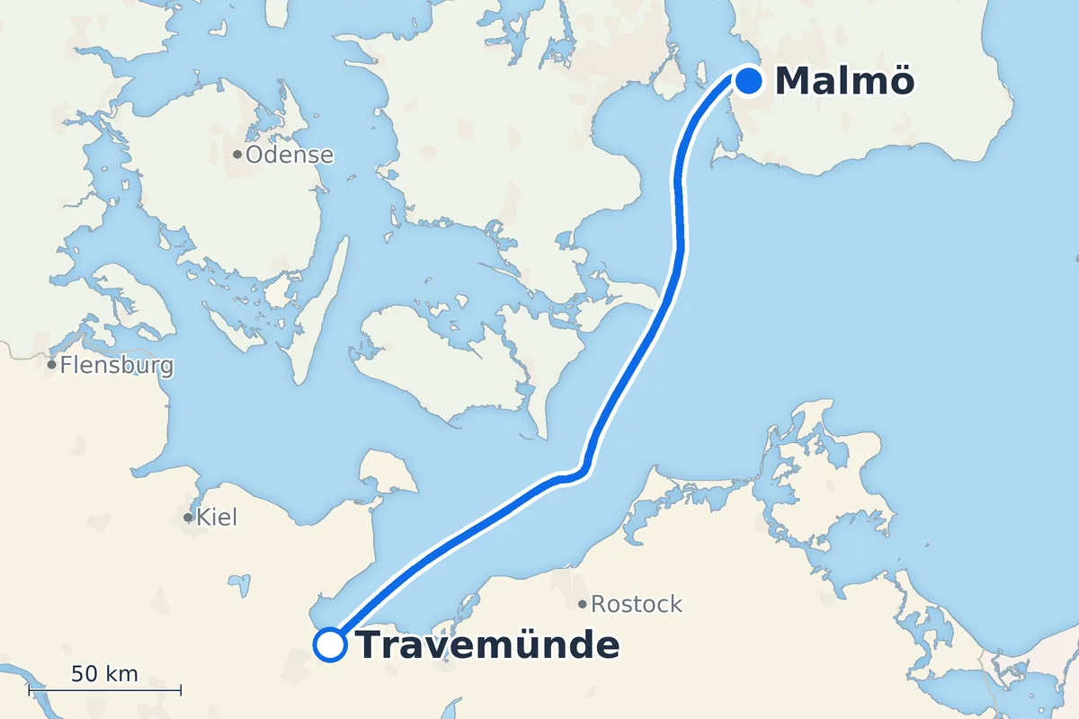 Travemünde - Malmö
